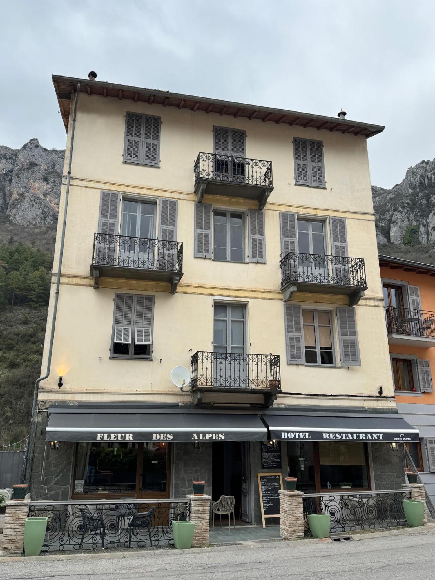 Hotel Fleur Des Alpes La Brigue Екстер'єр фото